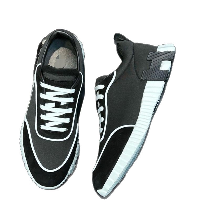 Guangzhou goods European station new cowhide splicing canvas fashionable breathable lace up casual board shoes for men Guangzhou goods European station new cowhide splicing canvas fashionable breathable lace up casual board shoes for men