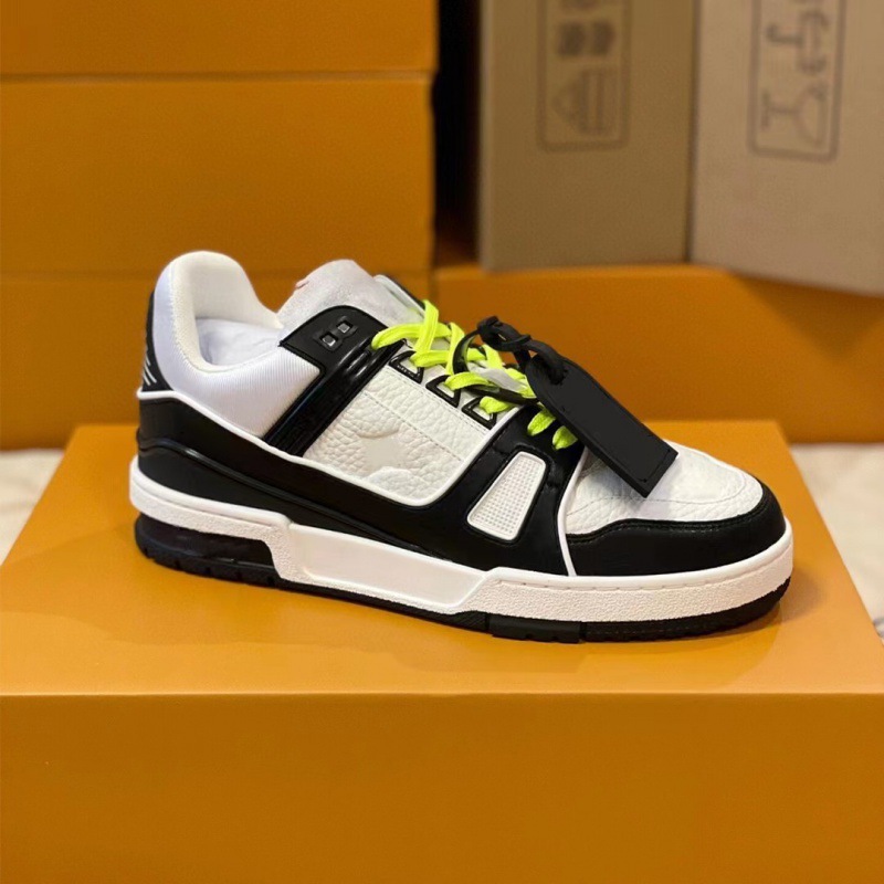 Version: Lvjia Trainer White Cement White Shoes Female Black and White Panda Couple Shoes Casual Sports Board Shoes Version: Lvjia Trainer White Cement White Shoes Female Black and White Panda Couple Shoes Casual Sports Board Shoes