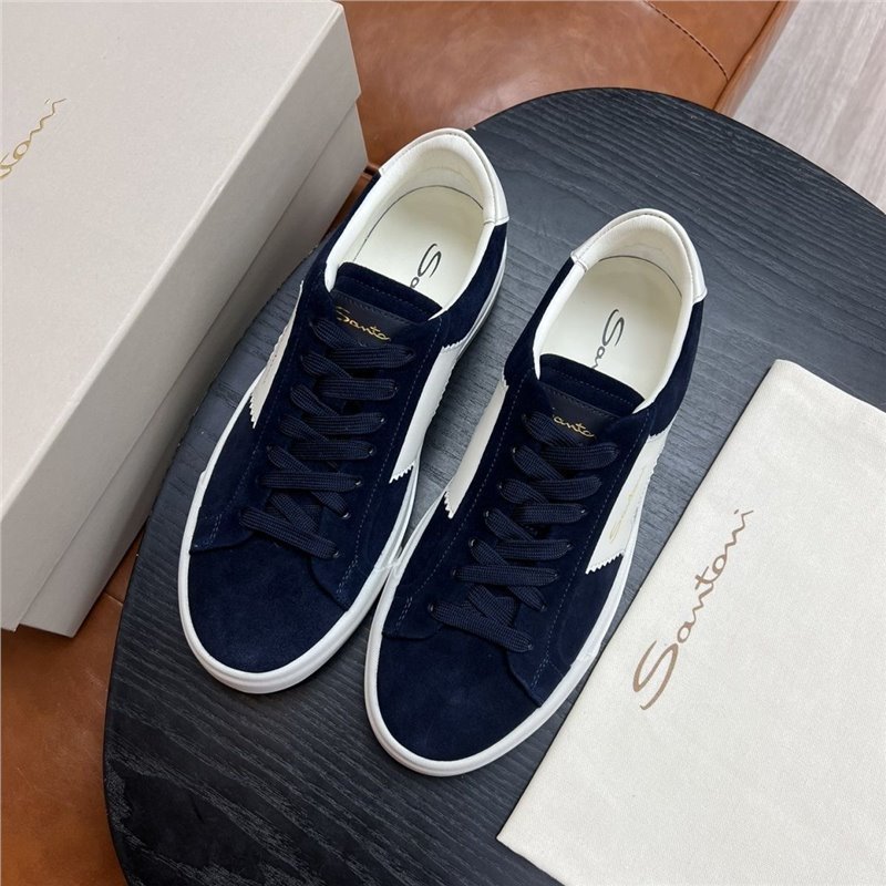 Guangzhou Foreign Trade Board Shoes European Station Santoni Italian Men's Casual Board Shoes Export Retro Guangzhou Foreign Trade Board Shoes European Station Santoni Italian Men's Casual Board Shoes Export Retro