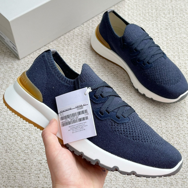 BC Men's Knitted Fabric Breathable Sports Shoes Comfortable and Lightweight Casual Shoes BC Men's Knitted Fabric Breathable Sports Shoes Comfortable and Lightweight Casual Shoes