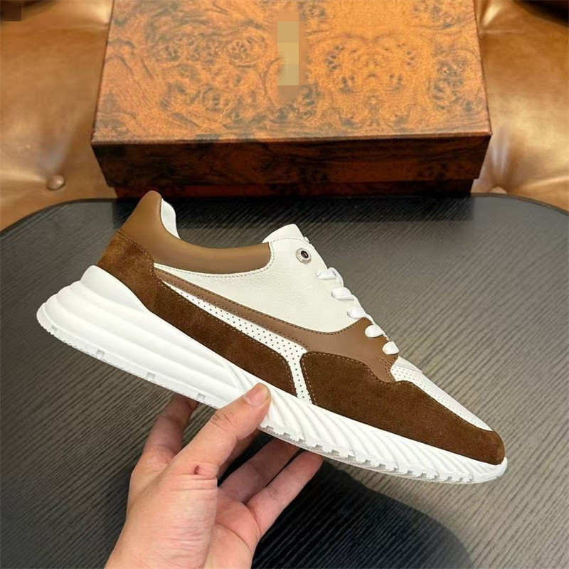 European and American foreign trade 2025 new men's fashionable casual sports thick soled shoes breathable white shoes classic men's shoes trend European and American foreign trade 2025 new men's fashionable casual sports thick soled shoes breathable white shoes classic men's shoes trend