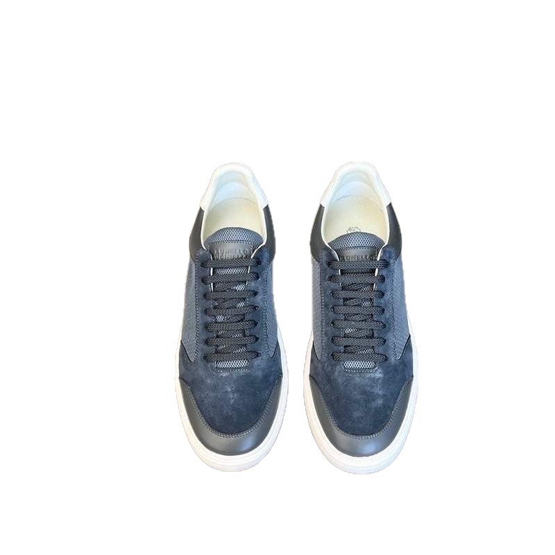 Italian new BC men's sports and leisure shoes made of suede and breathable mesh fabric, lightweight, comfortable and exquisite business board shoes Italian new BC men's sports and leisure shoes made of suede and breathable mesh fabric, lightweight, comfortable and exquisite business board shoes