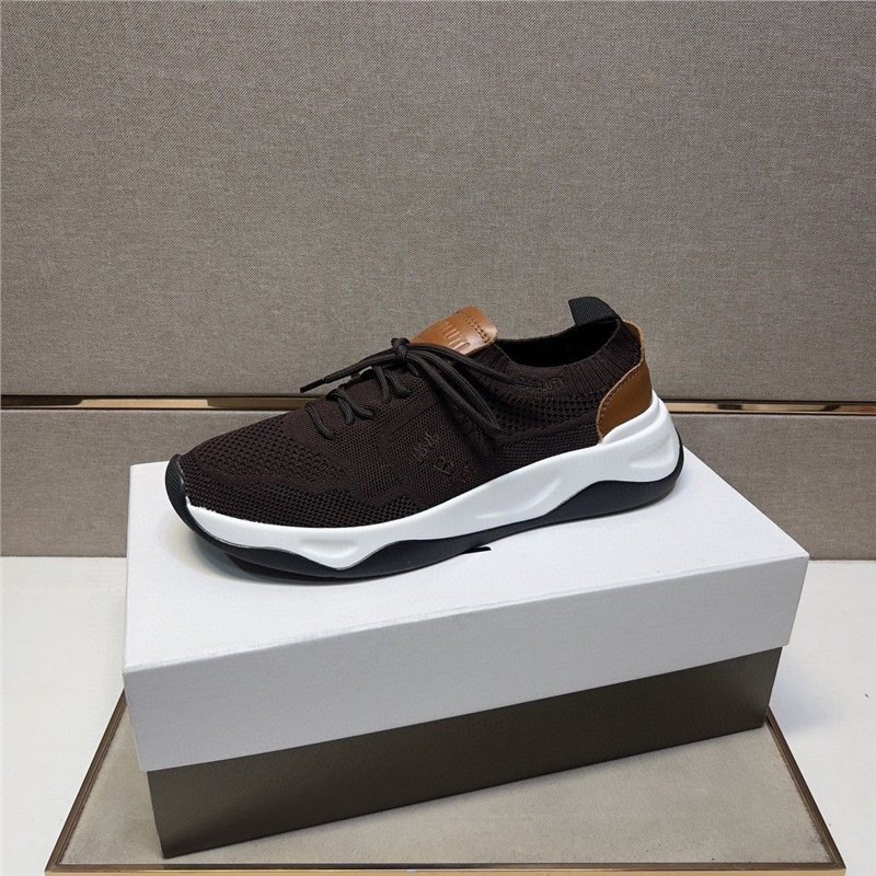 European Station Blue Home Men's Flyknit Fabric Breathable Casual Shoes Sports Shoes Versatile Soft Bottom British Style Running Men European Station Blue Home Men's Flyknit Fabric Breathable Casual Shoes Sports Shoes Versatile Soft Bottom British Style Running Men