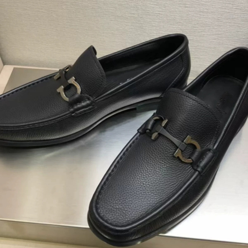 European station men's leather shoes, lightweight foreign trade fit, young men's business dress shoes, men's shoes, new foot pedals