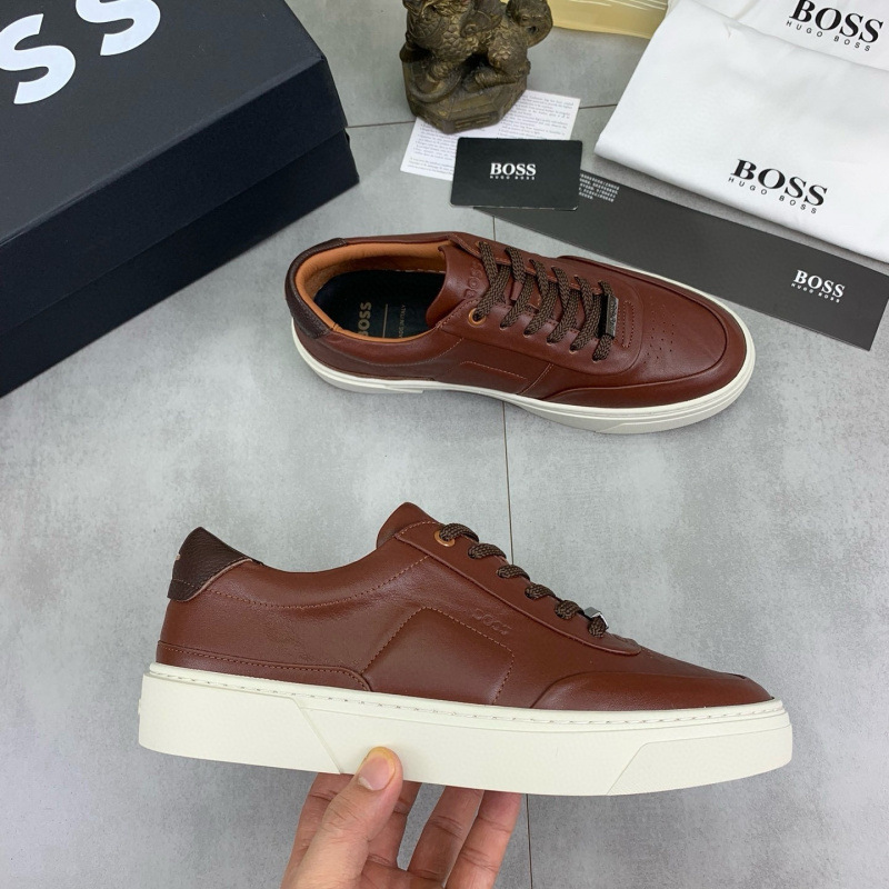 Foreign trade genuine leather men's shoes 2024 men's new sports and leisure breathable white shoes trend versatile board Foreign trade genuine leather men's shoes 2024 men's new sports and leisure breathable white shoes trend versatile board