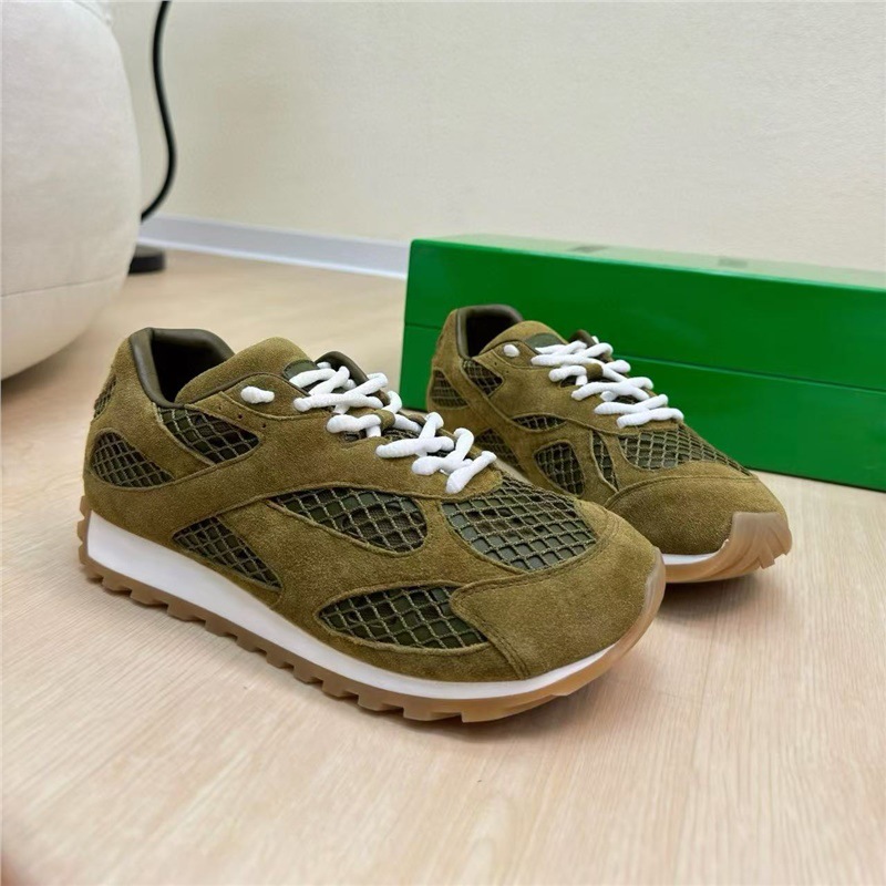 Celebrity style cowhide splicing mesh fashionable versatile sports shoes for couples casual shoes running shoes for men and women Celebrity style cowhide splicing mesh fashionable versatile sports shoes for couples casual shoes running shoes for men and women