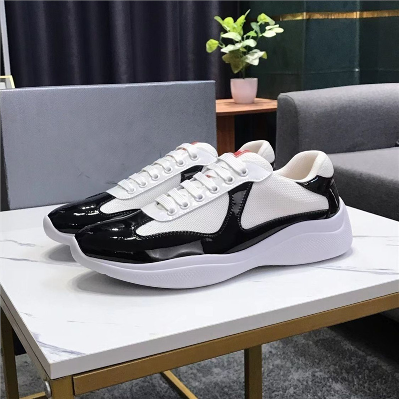 Men's low cut leather comfortable and breathable casual round toe mesh patent leather solid color lace up sports shoes Men's low cut leather comfortable and breathable casual round toe mesh patent leather solid color lace up sports shoes