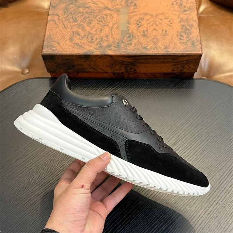 European and American foreign trade 2025 new men's fashionable casual sports thick soled shoes breathable white shoes classic men's shoes trend European and American foreign trade 2025 new men's fashionable casual sports thick soled shoes breathable white shoes classic men's shoes trend