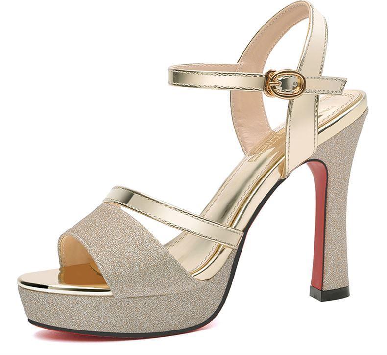 Sandals for women, 2023 new summer style, slim heel, versatile, non tiring, waterproof platform, fashionable high heels Sandals for women, 2023 new summer style, slim heel, versatile, non tiring, waterproof platform, fashionable high heels