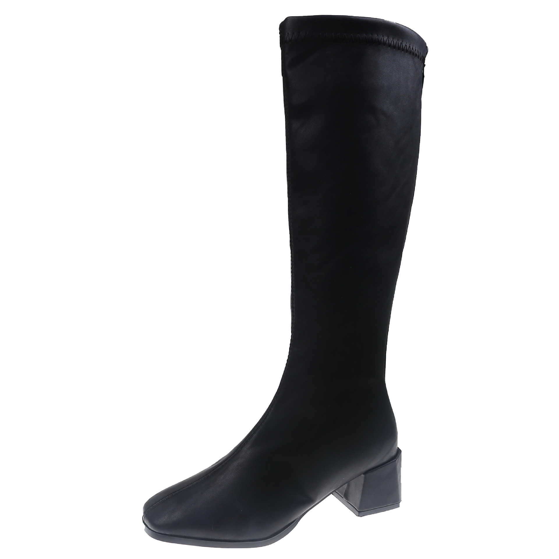Women's knee high boots 2025 autumn and winter new British style fashionable small stature slimming high-heeled knight women's boots Women's knee high boots 2025 autumn and winter new British style fashionable small stature slimming high-heeled knight women's boots