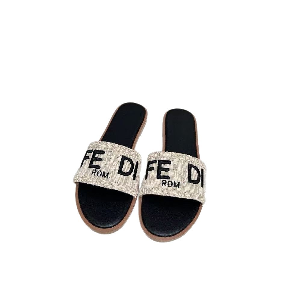 2025 High Quality Foreign Trade New European, American, Middle Eastern, Russian, Dutch, Malaysian Woven One Word Slippers 2025 High Quality Foreign Trade New European, American, Middle Eastern, Russian, Dutch, Malaysian Woven One Word Slippers