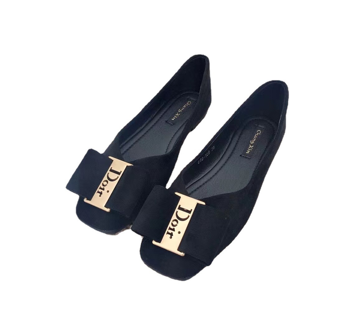 2022 Spring New Square Head Flat Bottom Bag Shoes, Shallow Mouth Casual Fairy Step Shoes for Women 2022 Spring New Square Head Flat Bottom Bag Shoes, Shallow Mouth Casual Fairy Step Shoes for Women