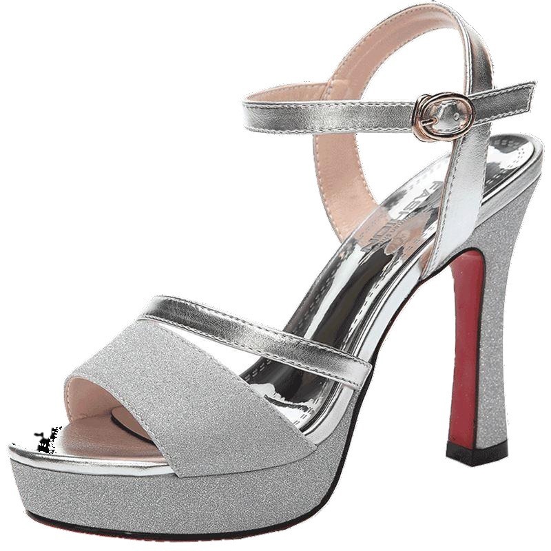 Sandals for women, 2023 new summer style, slim heel, versatile, non tiring, waterproof platform, fashionable high heels Sandals for women, 2023 new summer style, slim heel, versatile, non tiring, waterproof platform, fashionable high heels