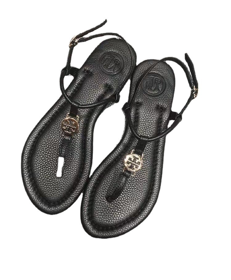 Clip on sandals 2025 summer new Roman flat herringbone women's sandals big size 41 size 42 Clip on sandals 2025 summer new Roman flat herringbone women's sandals big size 41 size 42