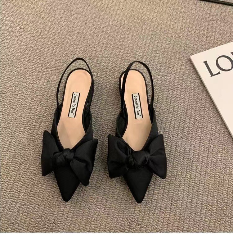 French style empty single shoes for women, flat bottomed summer new style, fashionable and versatile, internet famous Qianniao grid half toe sandals French style empty single shoes for women, flat bottomed summer new style, fashionable and versatile, internet famous Qianniao grid half toe sandals