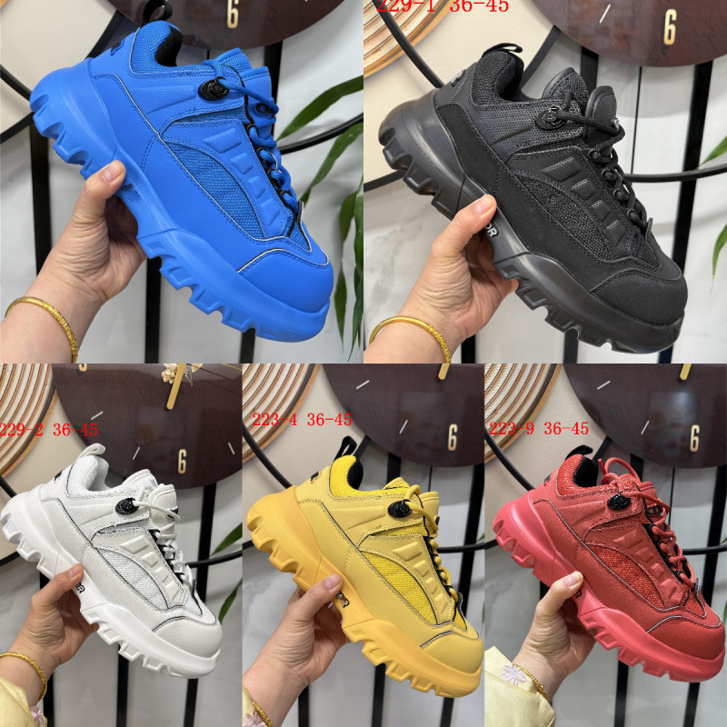 Cross border Snow Thick soled Tall Men's Shoes Bread Shoes Versatile Sports and Leisure Board Shoes Women's Shoes Dad Shoes