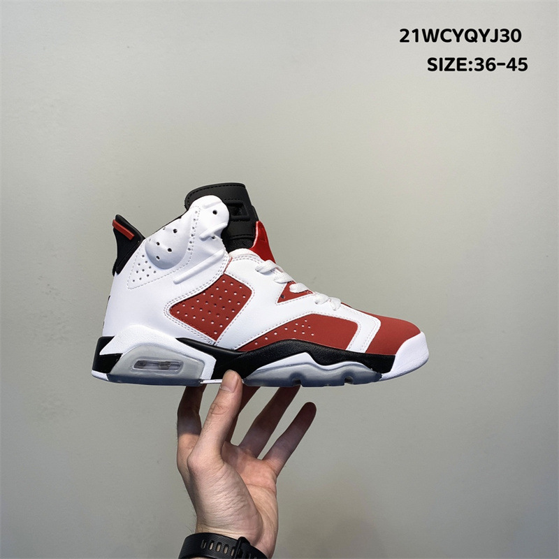 AJ6 Putian North Carolina Blue Men's and Women's Shoes, New AJ High Top Rouge Men's and Women's Basketball Shoes from Paris, Qiao 6