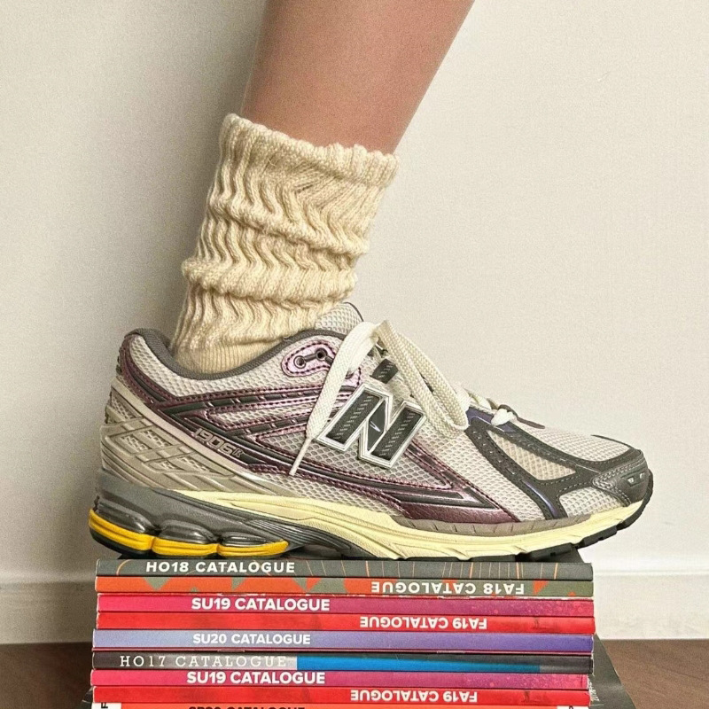 Langxin Balenwei Women's Shoes Spring and Summer New NB1906r Retro Mesh Breathable Running Sports Dad Men's Shoes