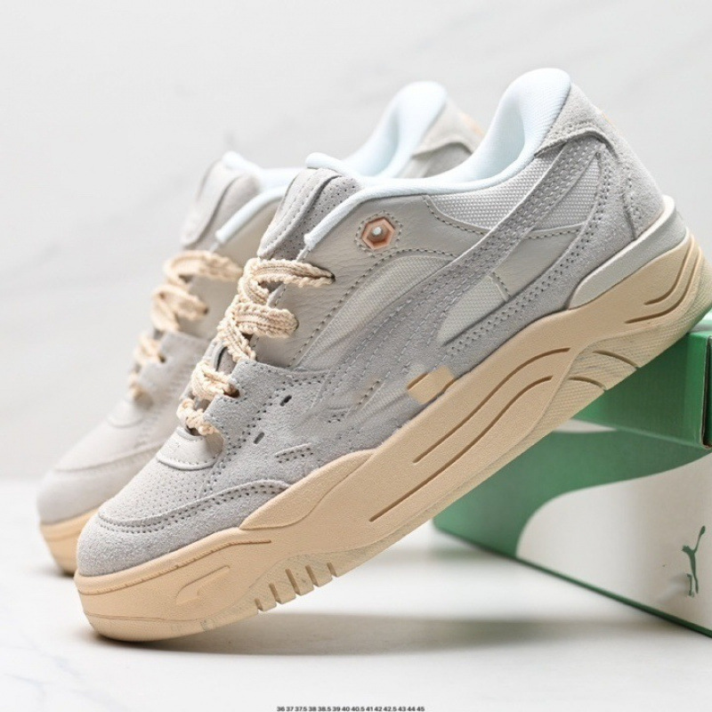 PM Biaojia 180 Night Rider Thick soled Anti slip Wear resistant Low cut Casual Couple Board Shoes Running