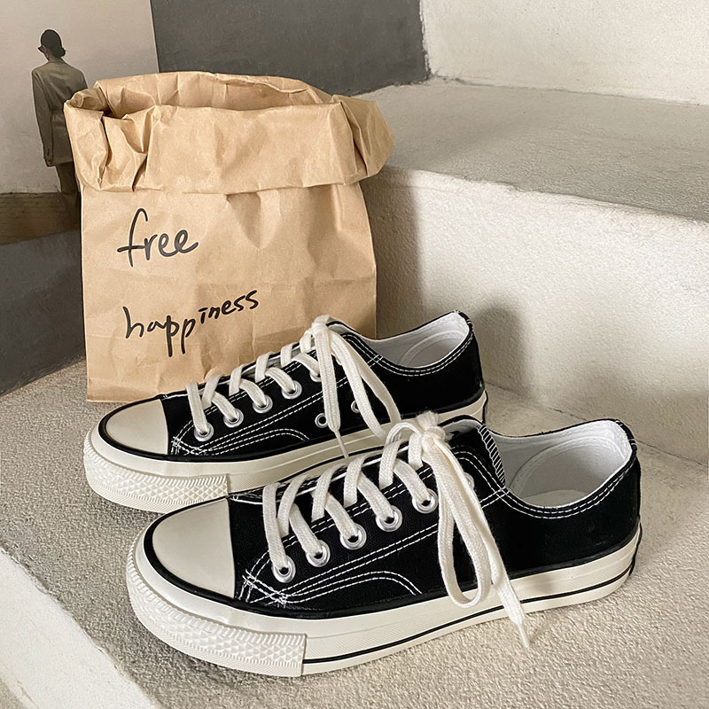 Mickey Converse 1970s student high top canvas shoes for women 2024 summer retro Hong Kong style board shoes ins versatile Korean version