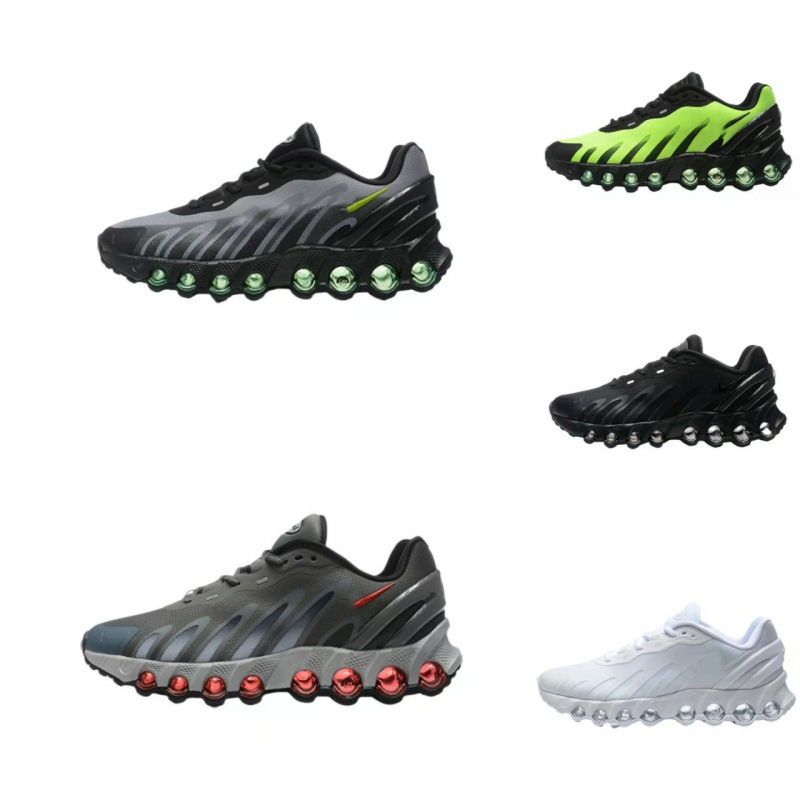 2025 Cross border Max DN8 Air Cushion Retro Men's and Women's Running Shoes Eight Chamber Cylindrical Sports Shoes Couple Trendy Shoes