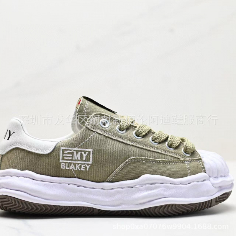 MMY Sanyuan Kang Open Campus Smile Dissolving Shoes Ice Cream Bottom Low cut Men's and Women's Thick soled Canvas Board Shoes MMY Sanyuan Kang Open Campus Smile Dissolving Shoes Ice Cream Bottom Low cut Men's and Women's Thick soled Canvas Board Shoes