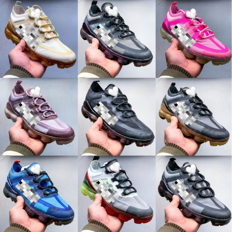 2025 new Air VaporMax Moc2 mesh breathable sports shoes with air cushion cushioning for men and women's running shoes