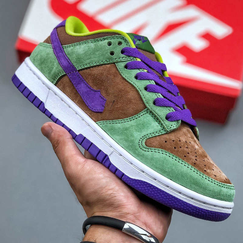 Pure original Du co branded Yuto2.0 green feather retro low top casual sports skateboard shoes for couples Pure original Du co branded Yuto2.0 green feather retro low top casual sports skateboard shoes for couples