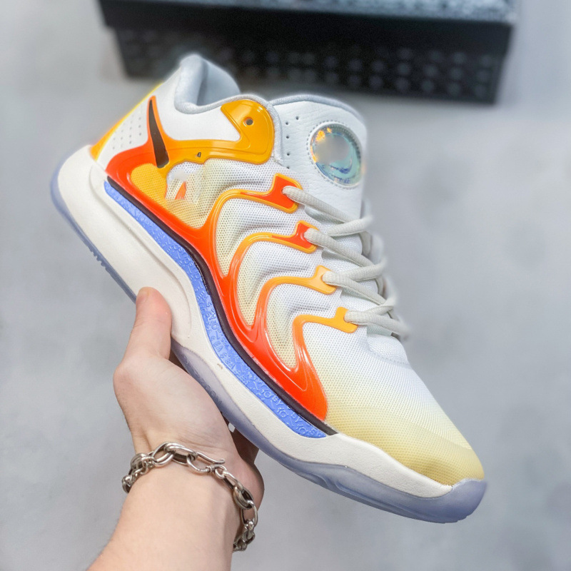 Zoom Durant 17th generation basketball shoes, low cut men's outdoor casual sports shoes, retro breathable running shoes