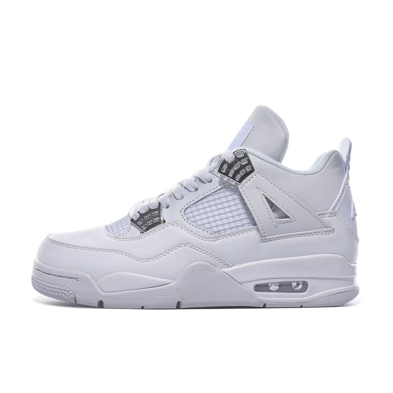 Putian shoes AJ4 air cushion basketball shoes practical help versatile men's shoes women's shoes couple sports shoes wholesale and distribution Putian shoes AJ4 air cushion basketball shoes practical help versatile men's shoes women's shoes couple sports shoes wholesale and distribution