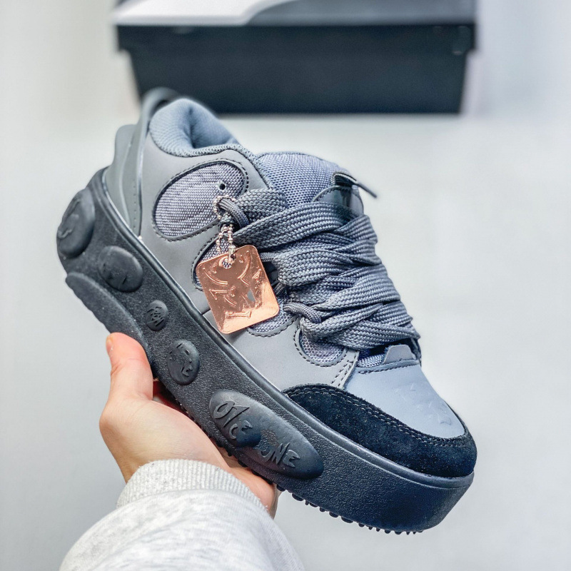 Pure original PMxLa Ball casual sneakers for couples, bread shoes, suede thick sole, height increasing men's and women's sports board shoes Pure original PMxLa Ball casual sneakers for couples, bread shoes, suede thick sole, height increasing men's and women's sports board shoes