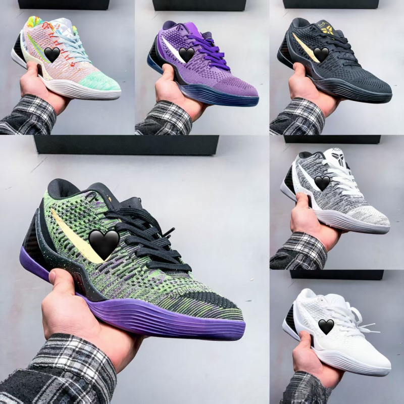 KOBE 9 Kobe 9th generation low top fly line indoor practical sports men's and women's basketball shoes