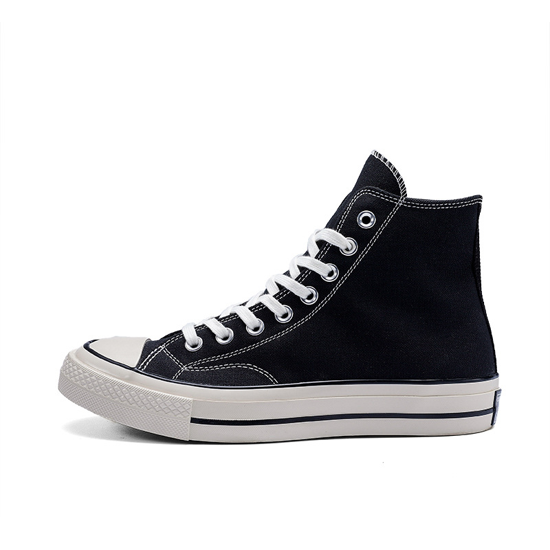 Mickey Converse 1970s canvas shoes, classic high-low cut black and white board shoes for couples, casual men's shoes, sports shoes Mickey Converse 1970s canvas shoes, classic high-low cut black and white board shoes for couples, casual men's shoes, sports shoes