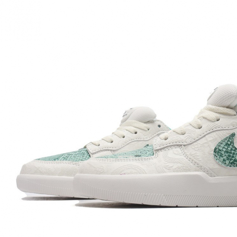 New Force 58 Green Sports Skateboarding Shoes for the Year of the Snake, Low cut Casual Skateboarding Shoes Factory Direct Sales