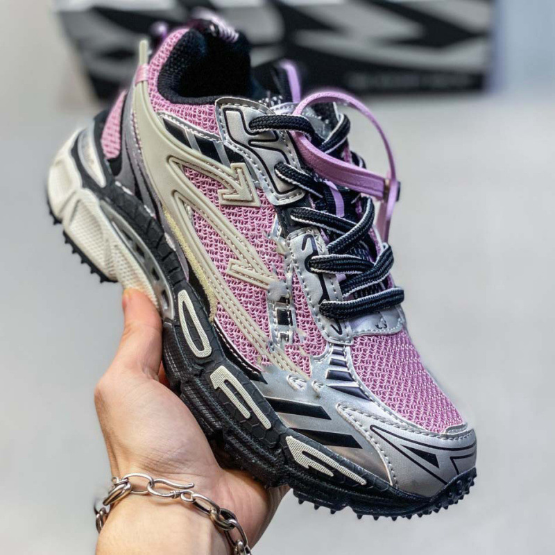 Pure Original OW Arrow Dad Shoe Machine Can Thick Bottom Color blocked Breathable Mesh Sports Shoes Casual Lightweight Men's and Women's Running Shoes Pure Original OW Arrow Dad Shoe Machine Can Thick Bottom Color blocked Breathable Mesh Sports Shoes Casual Lightweight Men's and Women's Running Shoes