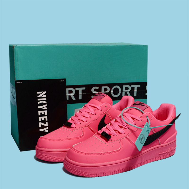 Nai Guan Putian Factory AJ Men's Shoes Low cut Pink Aircraft Air Force No.1 Sports Board Shoes AF1 White Shoes Women