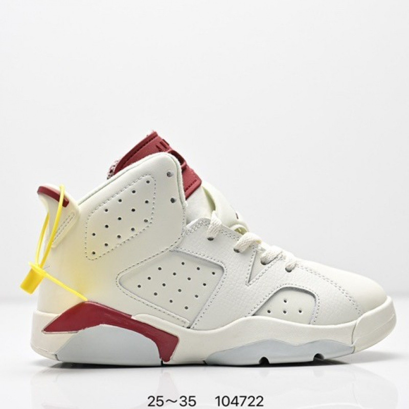 Children's shoes AJ6 parent-child basketball shoes men's high top air cushion children's shoes size children's casual sports shoes