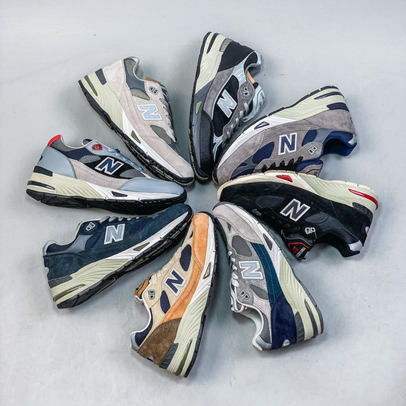High version new NB991 992 993 997 suede retro casual men's and women's running shoes sports shoes