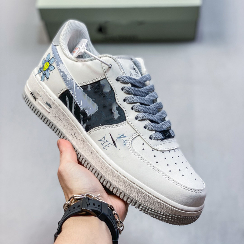 High quality Air Force AF1 board shoes retro low top thick sole height increasing skateboard shoes for men and women college style casual sports shoes High quality Air Force AF1 board shoes retro low top thick sole height increasing skateboard shoes for men and women college style casual sports shoes
