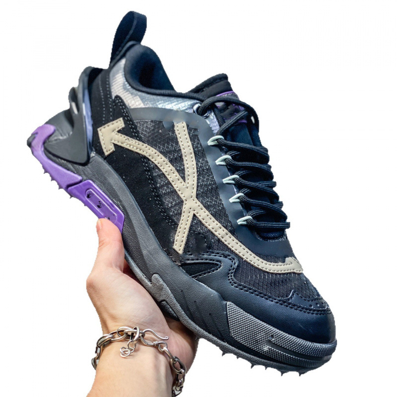 Pure Original OW Arrow Dad Shoe Machine Can Thick Bottom Color blocked Breathable Mesh Sports Shoes Casual Lightweight Men's and Women's Running Shoes Pure Original OW Arrow Dad Shoe Machine Can Thick Bottom Color blocked Breathable Mesh Sports Shoes Casual Lightweight Men's and Women's Running Shoes