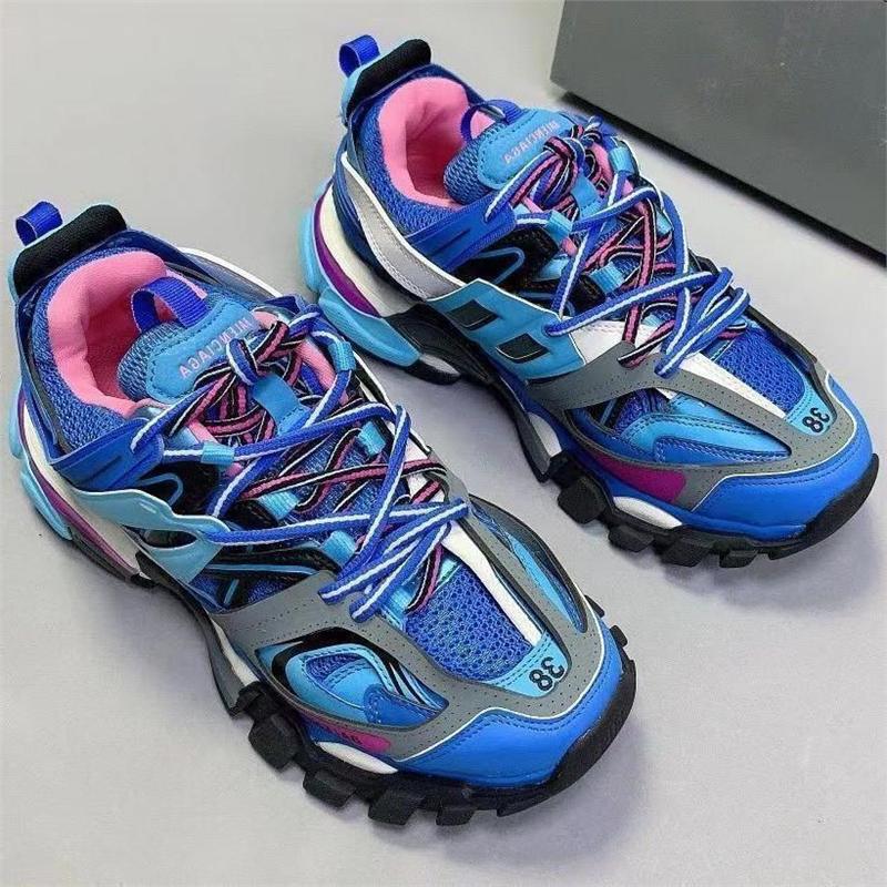 Pure original Paris men's 1.0 dad shoes trendy sports couple Track3.0 outdoor running shoes Pure original Paris men's 1.0 dad shoes trendy sports couple Track3.0 outdoor running shoes