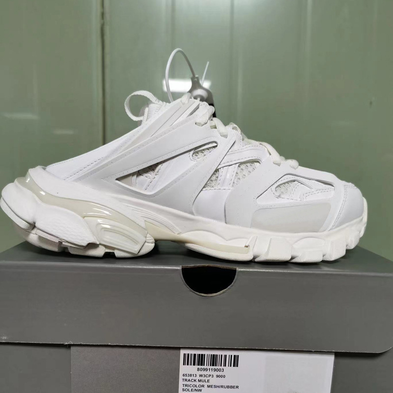 Wholesale Paris Half Dragged Dad Shoes Women's Thick Bottom Increased Breathability Sports and Leisure Baotou Cool Drags Wholesale Paris Half Dragged Dad Shoes Women's Thick Bottom Increased Breathability Sports and Leisure Baotou Cool Drags