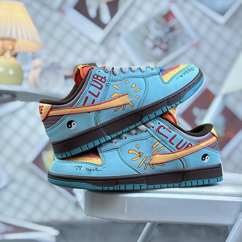 DUNK Snake Year Air Force Board Shoes Low cut Versatile Breathable Casual Sneakers for Men and Women Couples Skateboarding Shoes Trendy Shoes