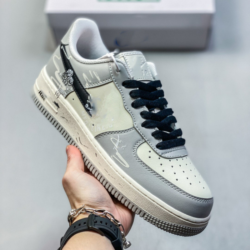High quality Air Force AF1 board shoes retro low top thick sole height increasing skateboard shoes for men and women college style casual sports shoes High quality Air Force AF1 board shoes retro low top thick sole height increasing skateboard shoes for men and women college style casual sports shoes