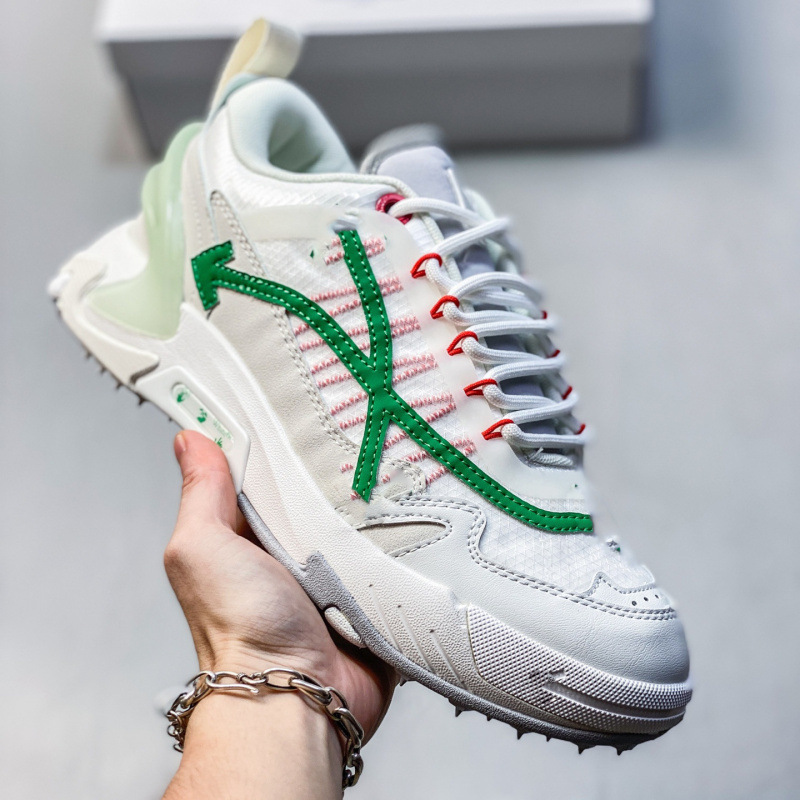 Pure Original OW Arrow Dad Shoe Machine Can Thick Bottom Color blocked Breathable Mesh Sports Shoes Casual Lightweight Men's and Women's Running Shoes Pure Original OW Arrow Dad Shoe Machine Can Thick Bottom Color blocked Breathable Mesh Sports Shoes Casual Lightweight Men's and Women's Running Shoes