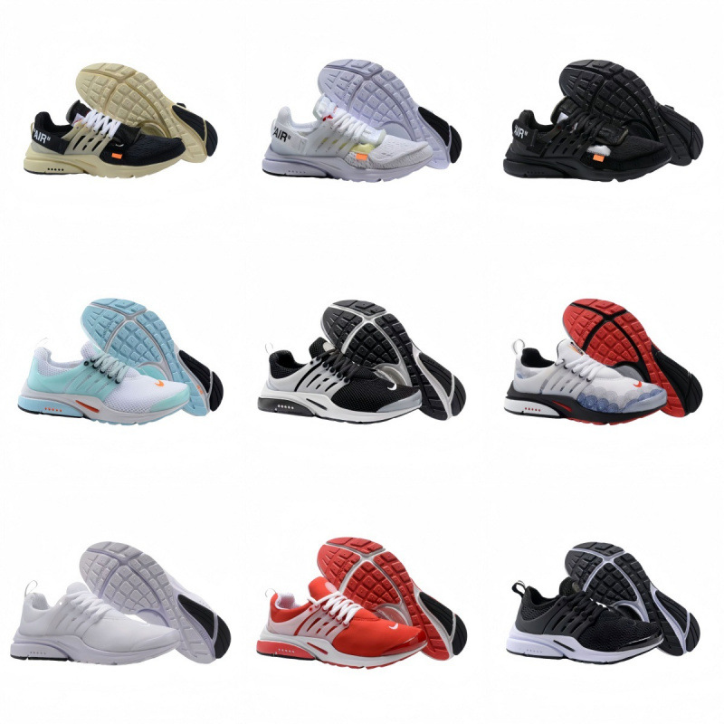 Presto lightweight QS casual breathable trendy running shoes men's and women's mesh shoes student sports shoes large size