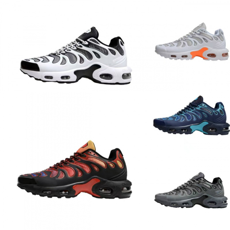 2025 New PLUS Cross border Air Cushion Shoes TN Drift Running Shoes Men's Sports Shoes 40-46