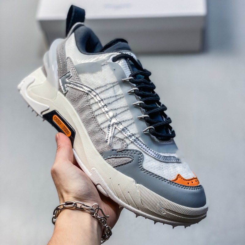 Pure Original OW Arrow Dad Shoe Machine Can Thick Bottom Color blocked Breathable Mesh Sports Shoes Casual Lightweight Men's and Women's Running Shoes Pure Original OW Arrow Dad Shoe Machine Can Thick Bottom Color blocked Breathable Mesh Sports Shoes Casual Lightweight Men's and Women's Running Shoes