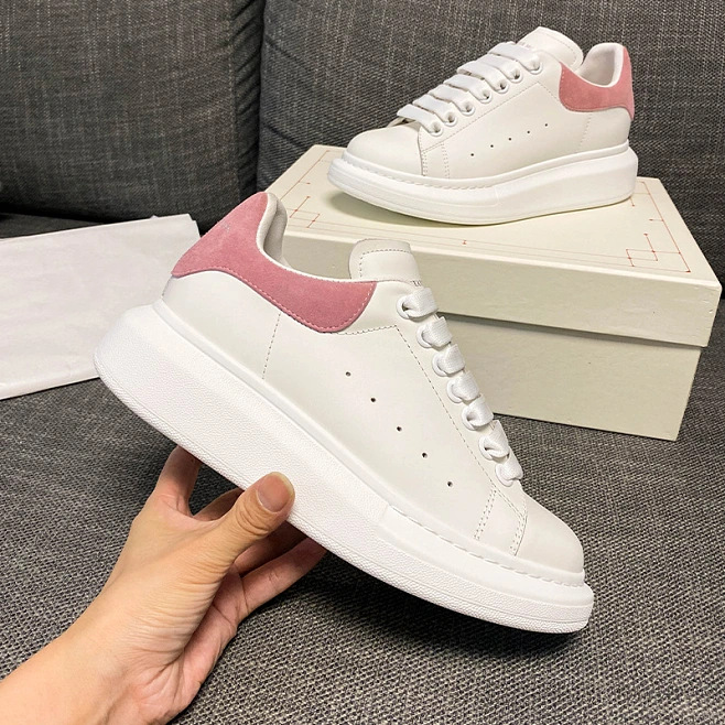 Peter McQueen Little White Shoes Women's Sponge Cake Thick Bottom Height Increase Putian High Version Men's Shoes Versatile Casual Couple Board Shoes