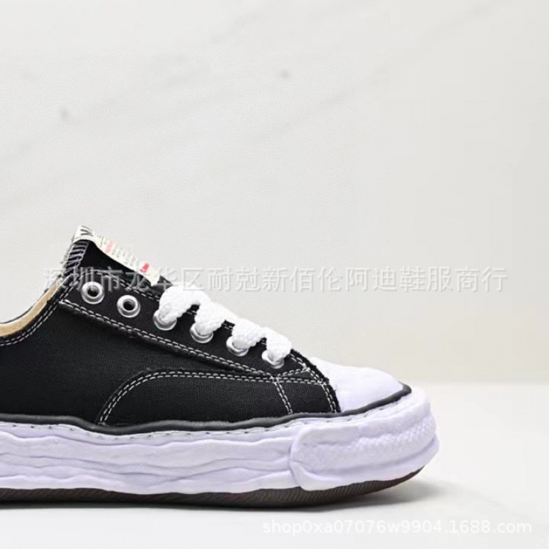 MMY Sanyuan Kang Open Campus Smile Dissolving Shoes Ice Cream Bottom Low cut Men's and Women's Thick soled Canvas Board Shoes MMY Sanyuan Kang Open Campus Smile Dissolving Shoes Ice Cream Bottom Low cut Men's and Women's Thick soled Canvas Board Shoes